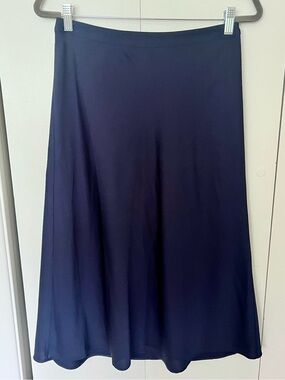J. Crew Factory Pull-On Midi Slip Skirt Size S Like New